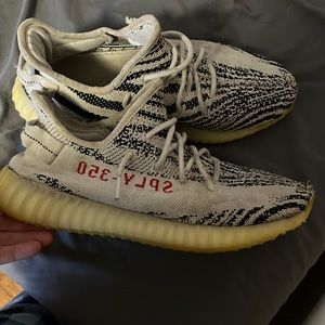 Zebra yeezys size 11